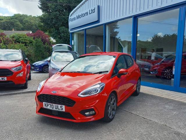 Ford Fiesta 1.0 EcoBoost Hybrid mHEV 125 ST-Line Edition 5dr Hatchback Petrol Race Red