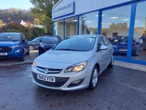 VAUXHALL ASTRA 2012 (62) at Flora Motors Helston