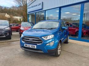 FORD ECOSPORT 2022 (22) at Flora Motors Helston